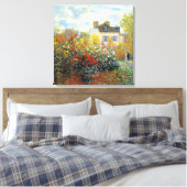 Der Garten des Monet von Argenteuil Leinwanddruck (Insitu (Schlafzimmer))