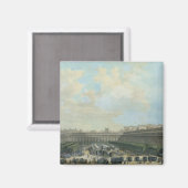 Der Garten des Palais Royal, 1791 Magnet (Vorderseite/Rückseite)
