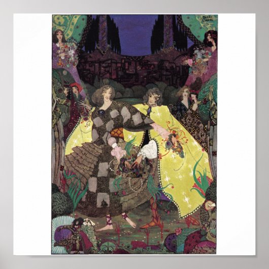 Der Garten des Paradieses Poster (Vorne)