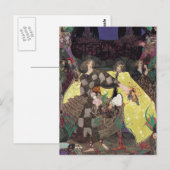 Der Garten des Paradieses Postkarte (Vorne/Hinten)