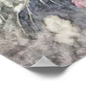 Der Garten des reichen Mannes von Charles Robinson Poster (Ecke)