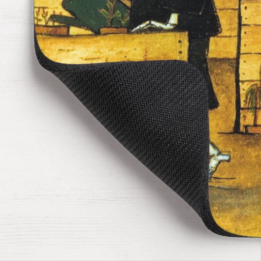 Der Garten des Todes durch Hugo Simberg 1896 Mousepad (Ecke)