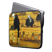 Der Garten des Todes von Hugo Simberg 1896 Laptopschutzhülle (Vorderseite Links)