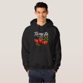 Der Garten des Tomato Whisperer Gardens, der Garte Hoodie (Vorne ganz)