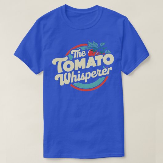 Der Garten des Tomato Whisperer Gardens, der Garte T-Shirt (Design vorne)
