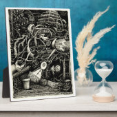 Der Garten des Wahnsinns von Brian Benson Fotoplatte (Seite)