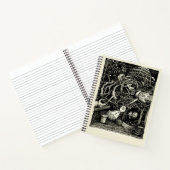 Der Garten des Wahnsinns von Brian Benson Notizblock (Innenseite)