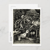 Der Garten des Wahnsinns von Brian Benson Postkarte (Vorne/Hinten)