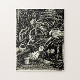 Der Garten des Wahnsinns, von Brian Benson Puzzle
