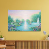 Der Garten Eden 2011 Leinwanddruck (Insitu (Wohnzimmer))