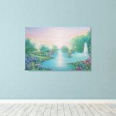 Der Garten Eden 2011 Leinwanddruck (Insitu (Holzboden))