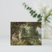 Der Garten Eden mit dem Fall des Menschen, c.1615 Postkarte (Stehend Vorderseite)