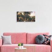Der Garten Eden mit dem Fall des Menschen Leinwanddruck (Insitu (Wohnzimmer))