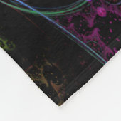 Der Garten-FleeceThrow der Krake Fleecedecke (Ecke)