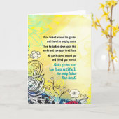 Der Garten Gottes Karte (Gelbe Blume)