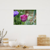 Der Garten Gottes Poster (Küche)