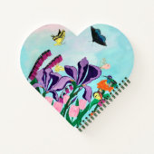 Der Garten Himmlische Sehenswürdigkeiten Notizbuch (Rückseite)