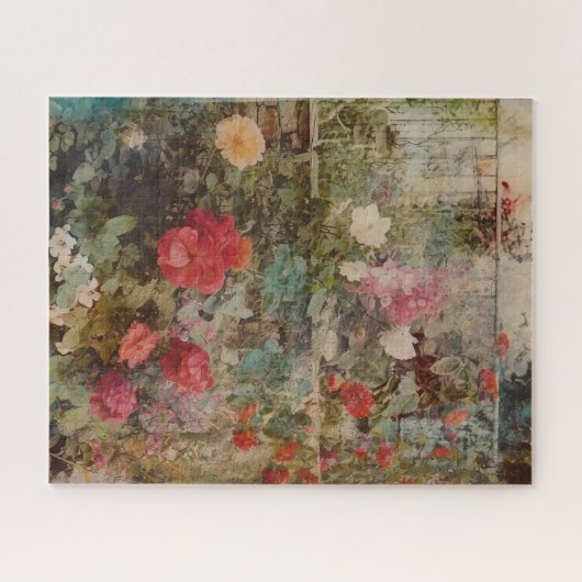 Der Garten im Freien Puzzle (Horizontal)