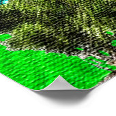 Der Garten im Inneren: Afrozentrische Silhouette Poster (Ecke)