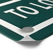 Der Garten, in den ich gehe Poster (Ecke)