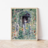 Der Garten in seiner Herrlichkeit | Childe Hassam Poster
