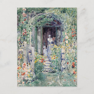 "Der Garten in seiner Pracht" Gemälde-Postkarte Postkarte