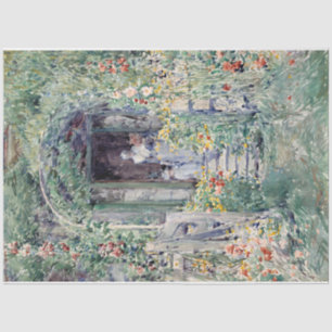 Der Garten in seiner Pracht von Childe Hassam Seidenpapier