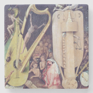 Der Garten irdischer Freuden 2 Steinuntersetzer