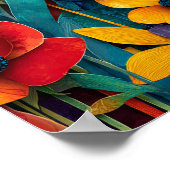 Der Garten jenseits des Kreuzes Poster (Ecke)