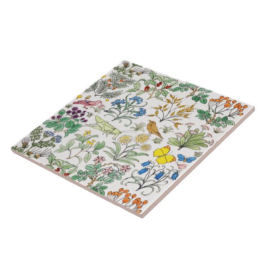 Der Garten-Kunst-Fliese Trivet Voysey Apothekers Fliese (Seite)