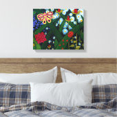 Der Garten Leinwanddruck (Insitu (Schlafzimmer))