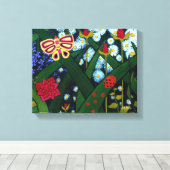 Der Garten Leinwanddruck (Insitu (Holzboden))