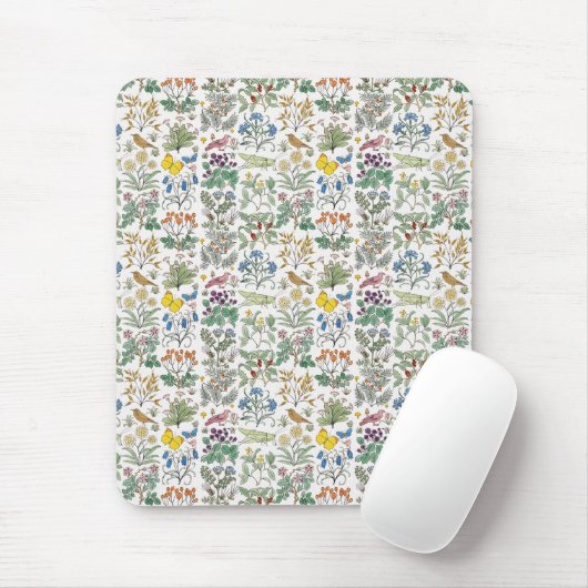 Der Garten-Muster Mousepad Voysey Apothekers (Mit Mouse)