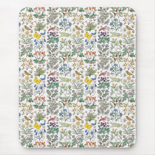 Der Garten-Muster Mousepad Voysey Apothekers (Vorne)