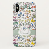 Der Garten-Muster Voysey Apothekers personalisiert Case-Mate iPhone Hülle (Rückseite)