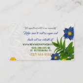 Der Garten New Age Folk SHOP KLEINE UNTERNEHMEN Visitenkarte (Rückseite)