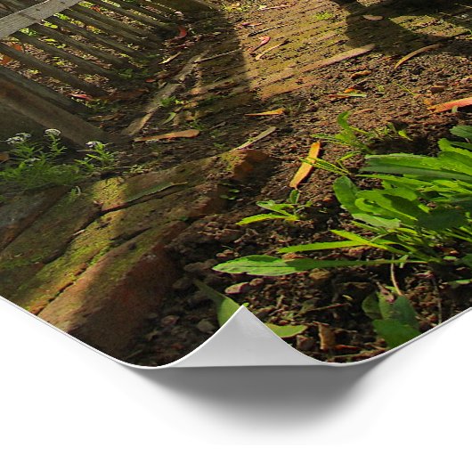 Der Garten Poster (Ecke)