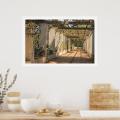 Der Garten  Poster (Küche)