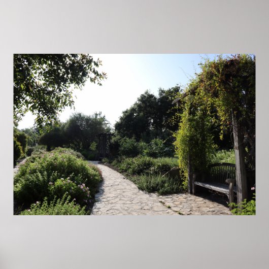 Der Garten Poster (Vorne)