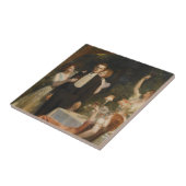 Der Garten von Armida (von John Collier) Fliese (Seite)