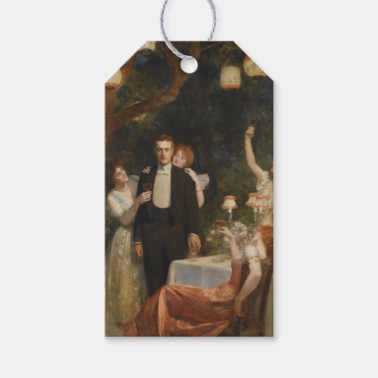 Der Garten von Armida (von John Collier) Geschenkanhänger (Vorderseite)