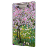 Der Garten von Claude Monet Klemmbrett (Links)
