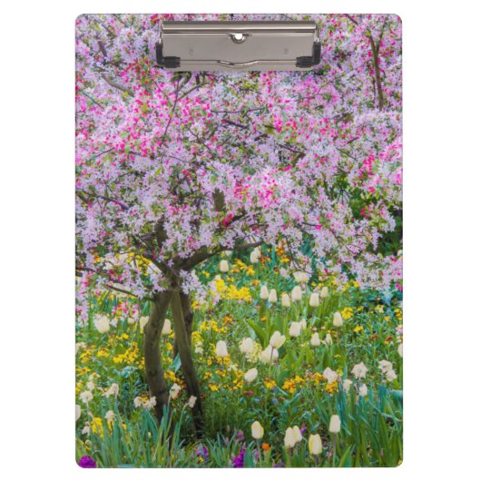 Der Garten von Claude Monet Klemmbrett (Vorderseite)