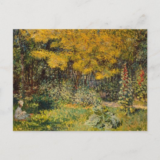 Der Garten von Claude Monet Postcard Postkarte (Vorderseite)