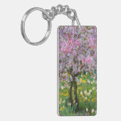 Der Garten von Claude Monet Schlüsselanhänger (Vorderseite links)