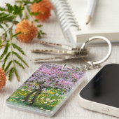 Der Garten von Claude Monet Schlüsselanhänger (Vorderseite rechts)