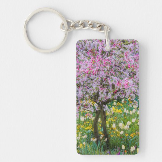 Der Garten von Claude Monet Schlüsselanhänger (Vorderseite)