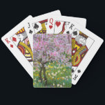 Der Garten von Claude Monet Spielkarten<br><div class="desc">Jaynes Gallery / DanitaDelimont.com| Europa,  Frankreich| Frankreich,  Giverny. Verweilen Sie im Garten von Claude Monet.</div>