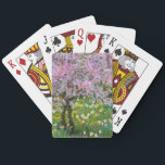 Der Garten von Claude Monet Spielkarten<br><div class="desc">Jaynes Gallery / DanitaDelimont.com| Europa,  Frankreich| Frankreich,  Giverny. Verweilen Sie im Garten von Claude Monet.</div>