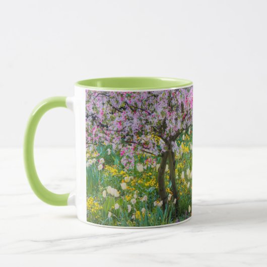 Der Garten von Claude Monet Tasse (Links)